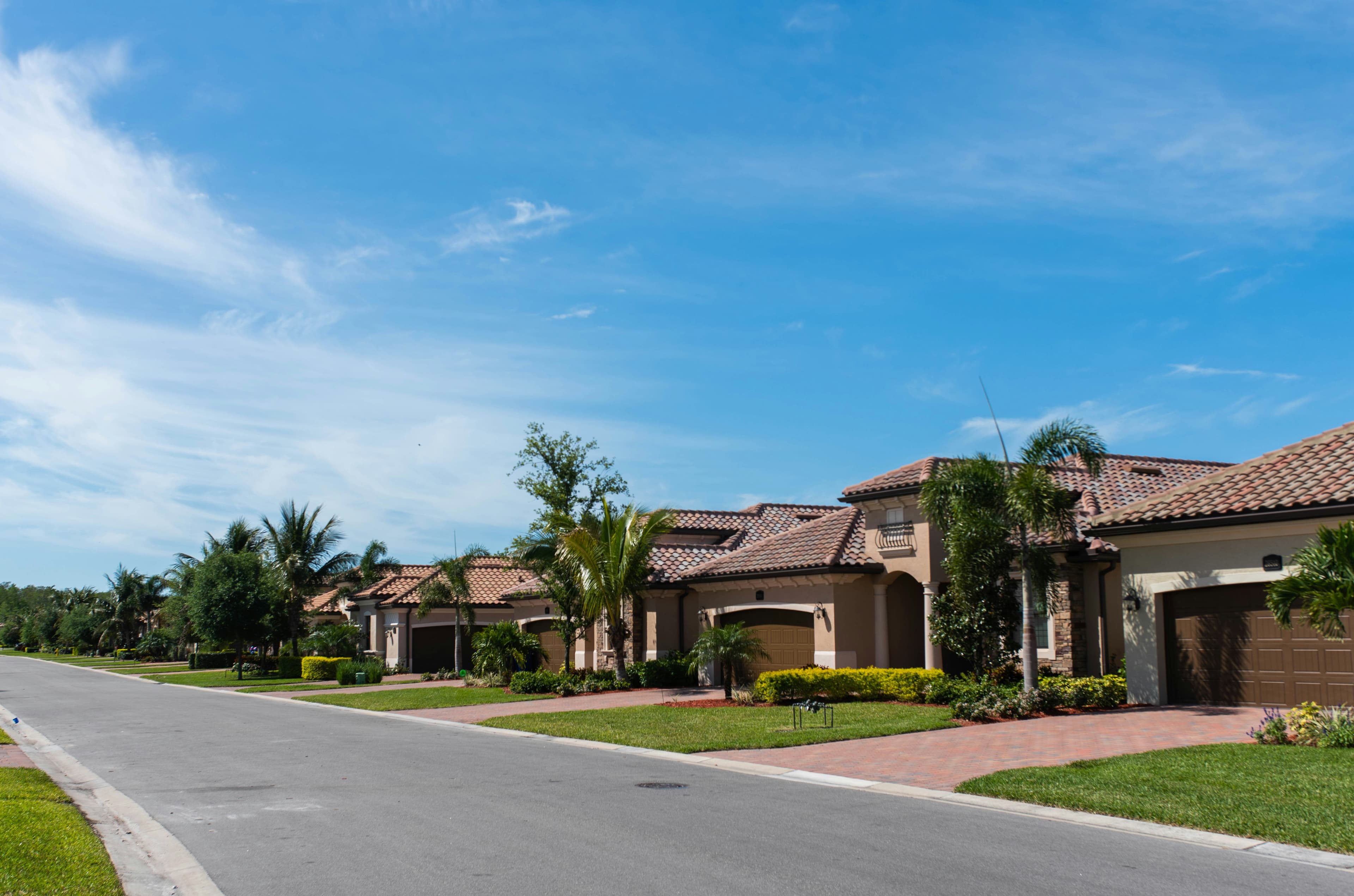 Modern residential home exterior